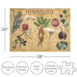 AQUARIUS Harry Potter Herbology 1000pc Puzzle (1000 Piece Jigsaw Puzzle) - Glare Free - Precision Fit - Officially Licensed Harry Potter Merchandise & Collectibles - 20x28 Inches AQUARIUS