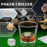 Poker Whiskey Decanter Sets for Men, 27oz Whiskey Decanter Set with Tray, Spout & Stones,Casino Liquor Decanter Dispenser Decanters for Alcohol Tequila Decanter Bourbon Gifts for Men Dad Him Husband LuxuryBar