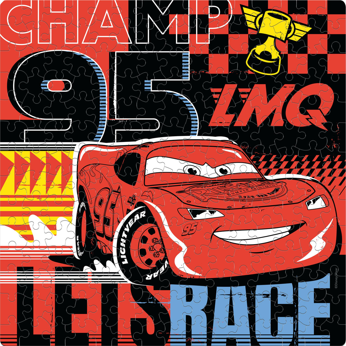 Ceaco - Disney - Pixar - Cars - Lets Race! - 200 Piece Jigsaw Puzzle Ceaco