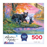RoseArt - Abraham Hunter - Fishin' Hole - 500 Piece Jigsaw Puzzle for Adults RoseArt