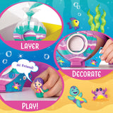 Creativity for Kids Sand Art Kit: Mermaid - Mermaid Gifts for Girls Ages 6-8+, Sand Art Kits, DIY Craft Kits for Kids Creativity for Kids