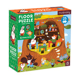 Mudpuppy Forest School 25 Piece Floor Puzzle with Shaped Pieces Mudpuppy