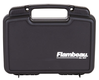 Flambeau Outdoors 1011 Safe Shot 10" Pistol Pack Case, Portable Firearm Storage Accessory,Black