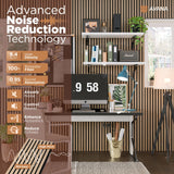 Avana Acoustic Wood Wall Panels – 94.4 X 12.6 White Oak Acoustic Panels Set Of 2 – Wall Panels For Interior Wall Decor For Homes, Offices, Studios – Sturdy And Durable Wood Panels For Wall Avana