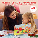 Klever Kits Foil Art Kit for Kids - Arts & Crafts Supplies, Mess Free Coloring, Foil Foam Stickers, Creative Travel Toys, Birthday Gifts for Boys & Girls Ages 4 and Up Klever Kits