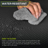 ProsourceFit Extra Thick Puzzle Exercise Mat 1", EVA Foam Interlocking Tiles for Protective, Cushioned Workout Flooring for Home and Gym Equipment, Black 3-Pack ProsourceFit