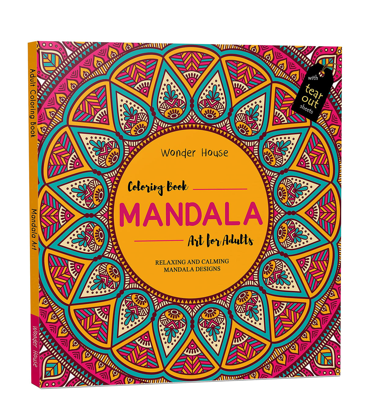 Mandala Art: Colouring books for Adults with tear out sheets Wonder House