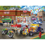 RoseArt - Chris Bigelow - Hot Rod Garage - 1000 Piece Jigsaw Puzzle for Adults RoseArt
