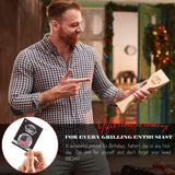 Easy Function Wood Grill Scraper - Wooden BBQ Grill Brush Cleaner Alternative - Enjoy Safe & Bristle Free Barbecue EASY FUNCTION