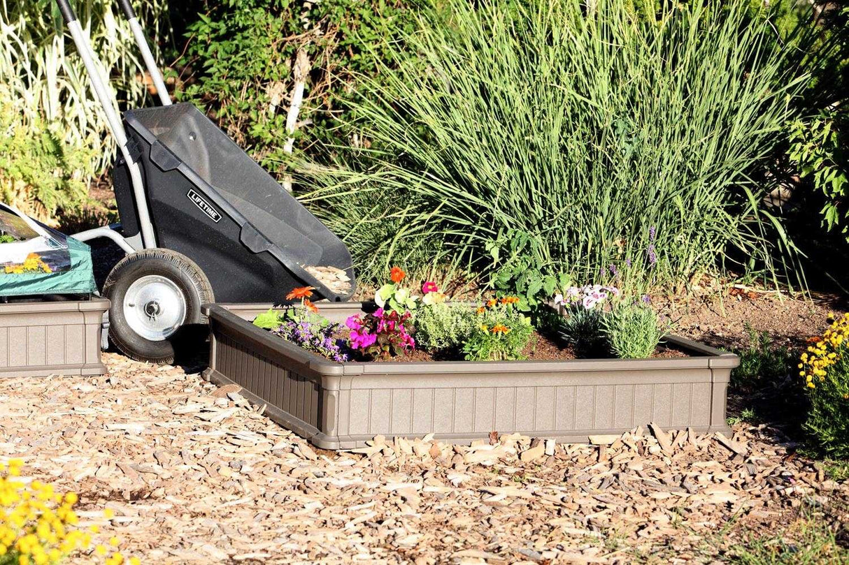 Lifetime 60065 Raised Garden Bed, 4 by 4 Feet, 1 Bed Lifetime