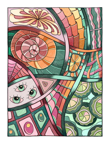 Mindfulness Patterns: Coloring Book with Creative Pattern Designs for Stress Relief and Relaxation Vivi Tinta