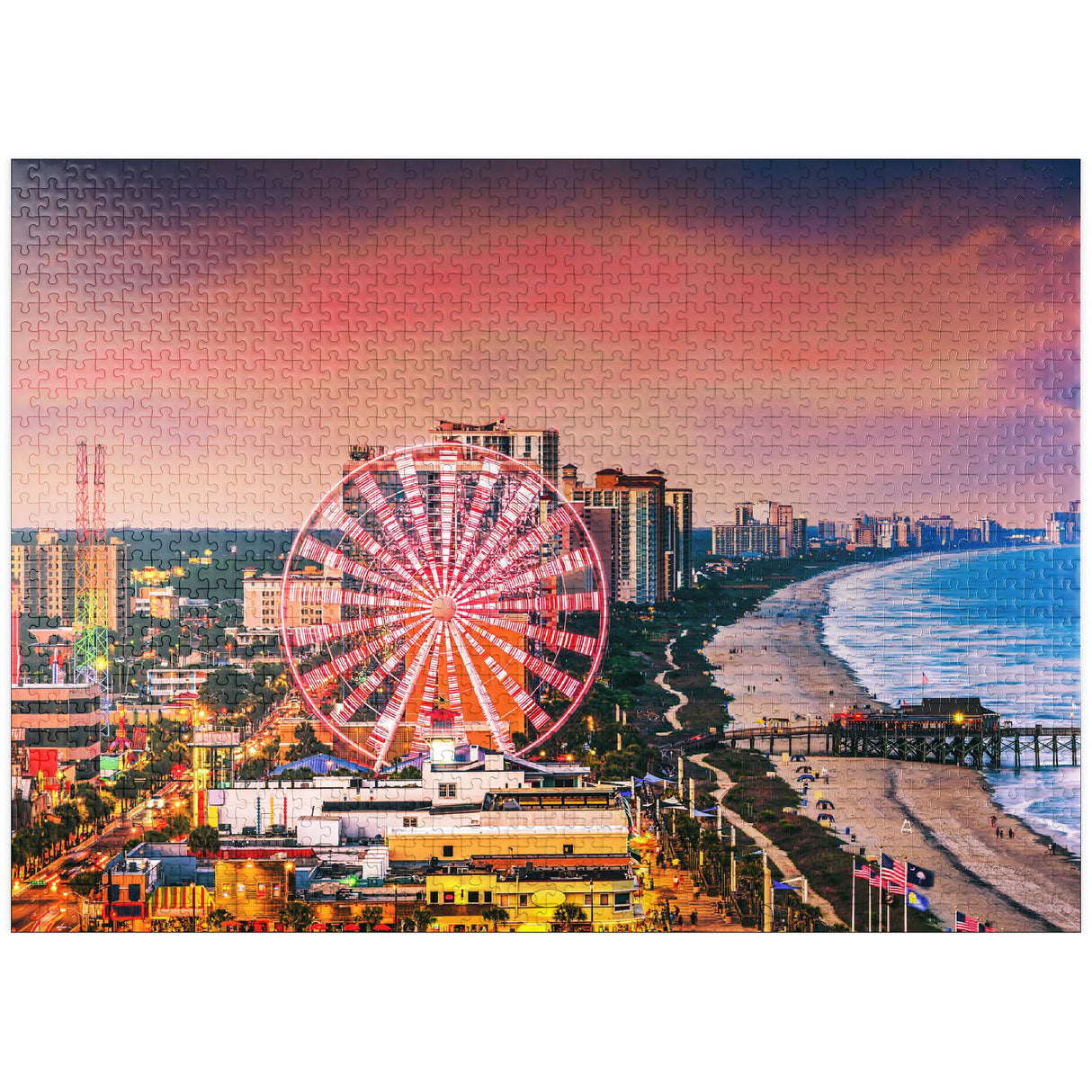MyPuzzle Myrtle Beach, South Carolina, USA - Premium 1000 Piece Jigsaw Puzzle for Adults MyPuzzle.com