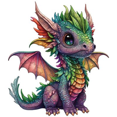 Wooden Puzzles for Adults, Dragon Wood Puzzles 200 Pieces, Irregular Animal Shaped Unique Wooden Jigsaw Puzzles, Creative Ghristmas Gift for Teenagers and Adults