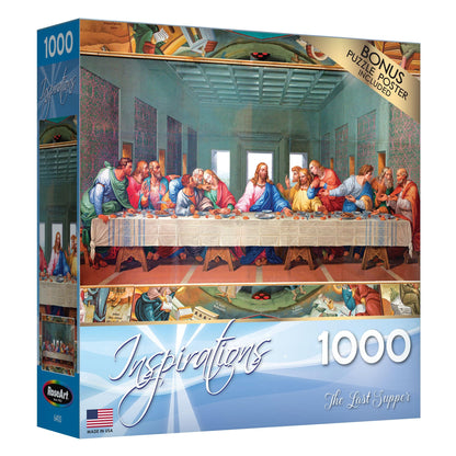 RoseArt - Inspirations - Last Supper - 1000 Piece Jigsaw Puzzle for Adults