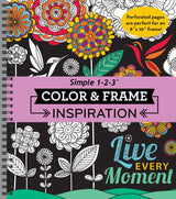 Color & Frame - Inspiration (Adult Coloring Book) Publications International, Ltd.
