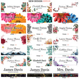 Personalized Desk Name Plate Plaque | Unique Gift | Wood Holder | Office Decor | Teacher Name Plate | Sign | Artswave ARTSWAVE