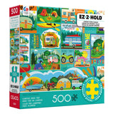 Ceaco - Tracy Flickinger - Camping Road Trip - 500 Larger Piece Jigsaw Puzzle Ceaco