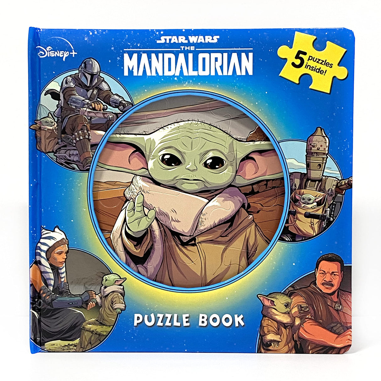 Disney Star Wars The Mandalorian My First Puzzle Book - Jigsaw Puzzles for kids, 10-page board book, 5 puzzles to enjoy Phidal