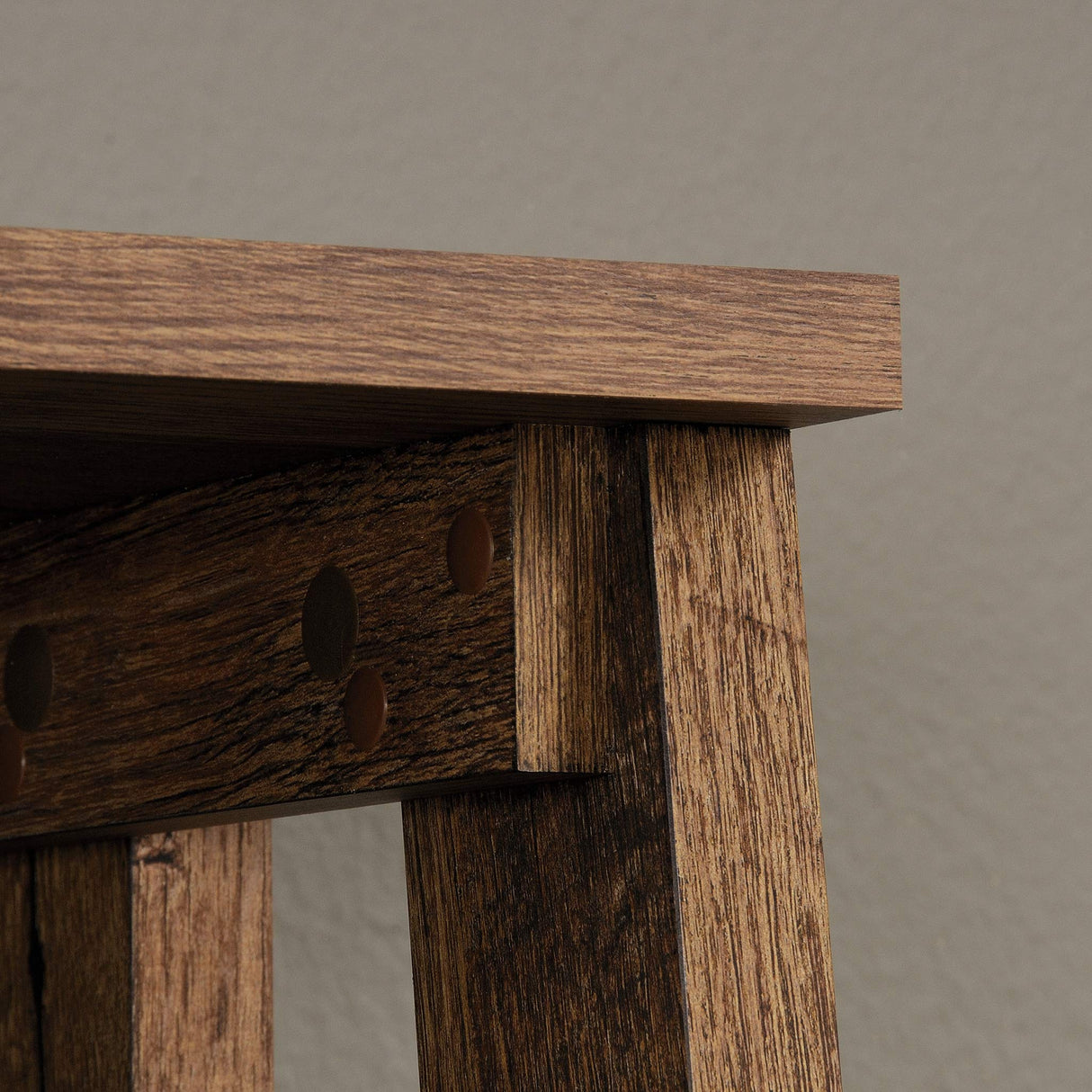 Sauder Trestle 5-Shelf Bookcase in Vintage Oak Finish - Stylish Storage for Any Room Sauder