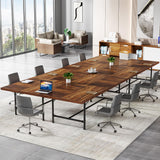 LITTLE TREE 6FT Conference Table, Rectangle 70.8" W x 35.4" D Meeting Table, Seminar Table for Office Conference Room LITTLE TREE
