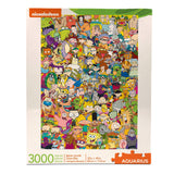 Aquarius Nickelodeon 90s Puzzle (3000 Piece Jigsaw Puzzle) - Officially Licensed Nickelodeon Merchandise & Collectibles - Glare Free - Precision Fit - 32 x 45 Inches AQUARIUS