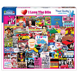 White Mountain Puzzles I Love The 1980s - 1000 Piece Jigsaw Puzzle White Mountain