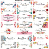 Personalized Desk Name Plate Plaque | Unique Gift | Wood Holder | Office Decor | Teacher Name Plate | Sign | Artswave ARTSWAVE