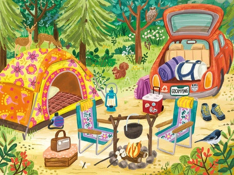 Ceaco - Olivia Gibbs - Go Camping! - 500 Piece Jigsaw Puzzle Ceaco