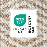 Nicole Miller New York Patio Country Ombre Geo Indoor Outdoor Area Rug, UV Fade Resistant, Low Pile, Beige/Cream, 6'6"x9'2" Nicole Miller New York