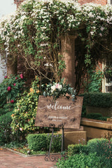 Personalized Wedding Welcome Sign - Wood Wedding Sign - Rustic Wedding Decor #PWS01 - WoodArtSupply