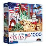 RoseArt - USA - Home of The Free - 1000 Piece Jigsaw Puzzle for Adults RoseArt