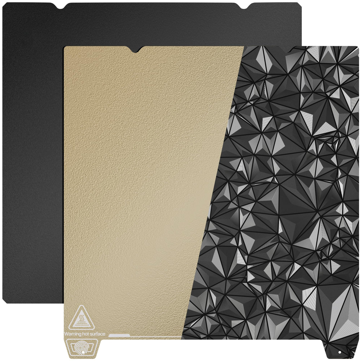 YOOPAI Double-Sided PEI+PEO Sheet and Flexible Magnetic Build Plate, 235 * 235mm 3D Printer Bed Platform for Creality K1/K1C/Ender 3/Ender 5 S1/Ender 3 Pro/Ender 3 V3/Ender 3 S1 Pro/Ender 3 Neo YOOPAI