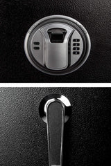 Gearmart Fast Access Gun Safe Rifle Safe Larger and Durable for 5-6 Gun Shotgun Cabinet (Larger Rifle Safe-Biometric) … Gearmart