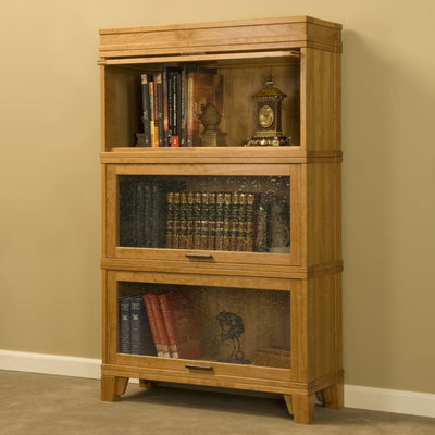 Woodcraft Project Paper Plan To Build Barrister Bookcase - Material Not Included