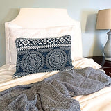 Dormpillow- New/Improved Cotton 'Wrinkle-Free' Cover. Portable Twin XL White Headboard Cushion for College Dorm. Innovative Wedge Base Keeps it Upright. Fills Gap Between Bed & Wall. Dormpillow Creations