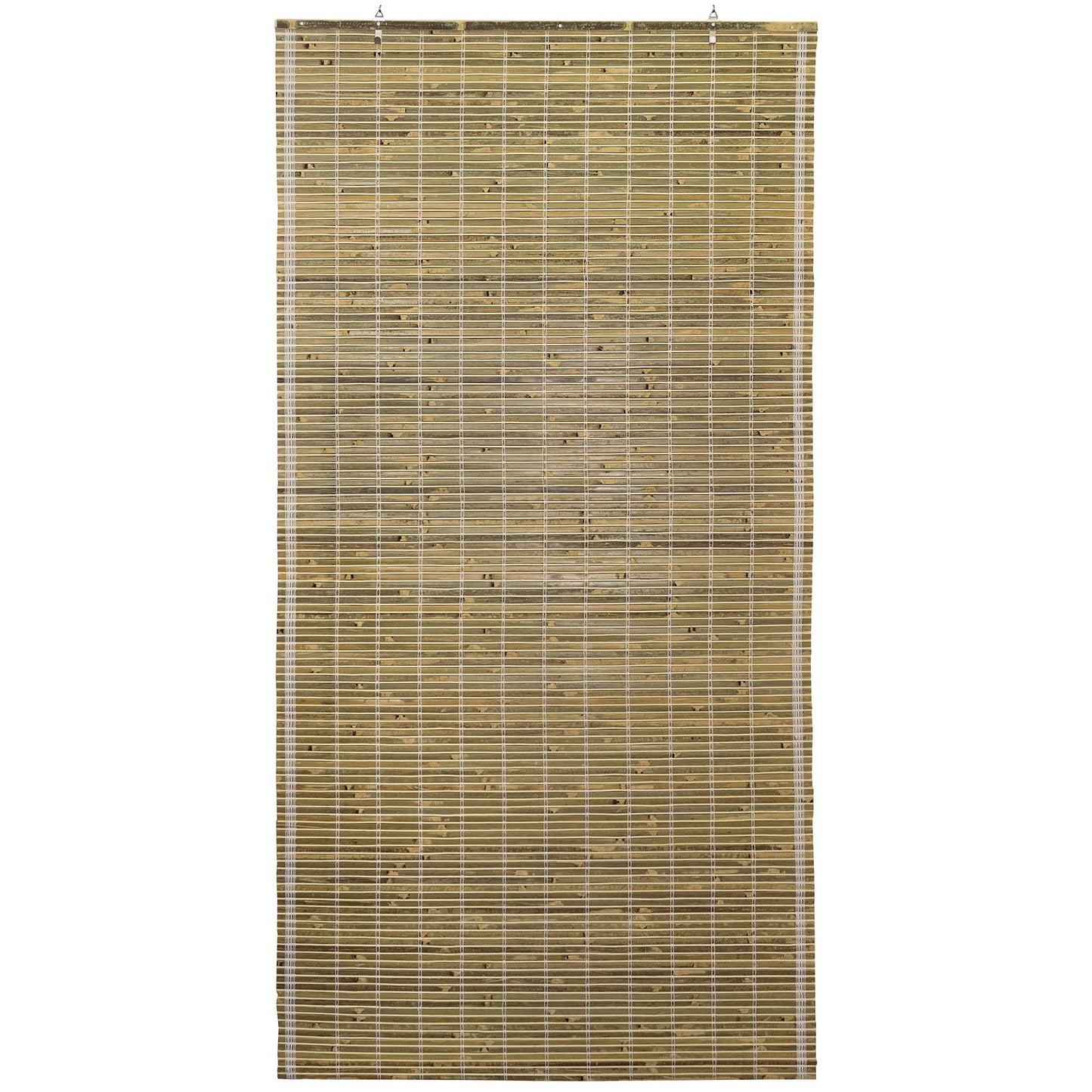 Red Lantern Burnt Bamboo Cordless Window Shade - Natural 36" W