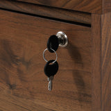 Sauder Clifford Place Lateral File, Grand Walnut finish Sauder