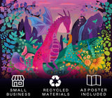 Elena Essex Puzzles for Adults 1000 Pieces - Enchanted Forest | Jigsaw Puzzles | 1000 Piece Puzzle for Adults | Cool Magic Dragon Puzzle | 20x28inches Elena Essex