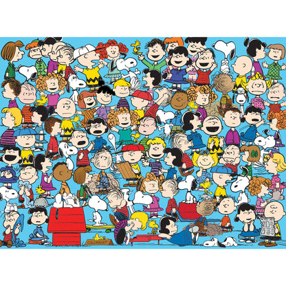 RoseArt - Peanuts - Peanuts Cast of Characters - 300 Piece Jigsaw Puzzle for Adults