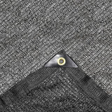 e.share 40%-50% Shade Cloth for Garden, 10 Ft X 14 Ft Sun Shades Outdoor Patio with Grommets for Plant Covers,Porch Screen,Pergola Shade Cover,Greenhouse,Black e.share