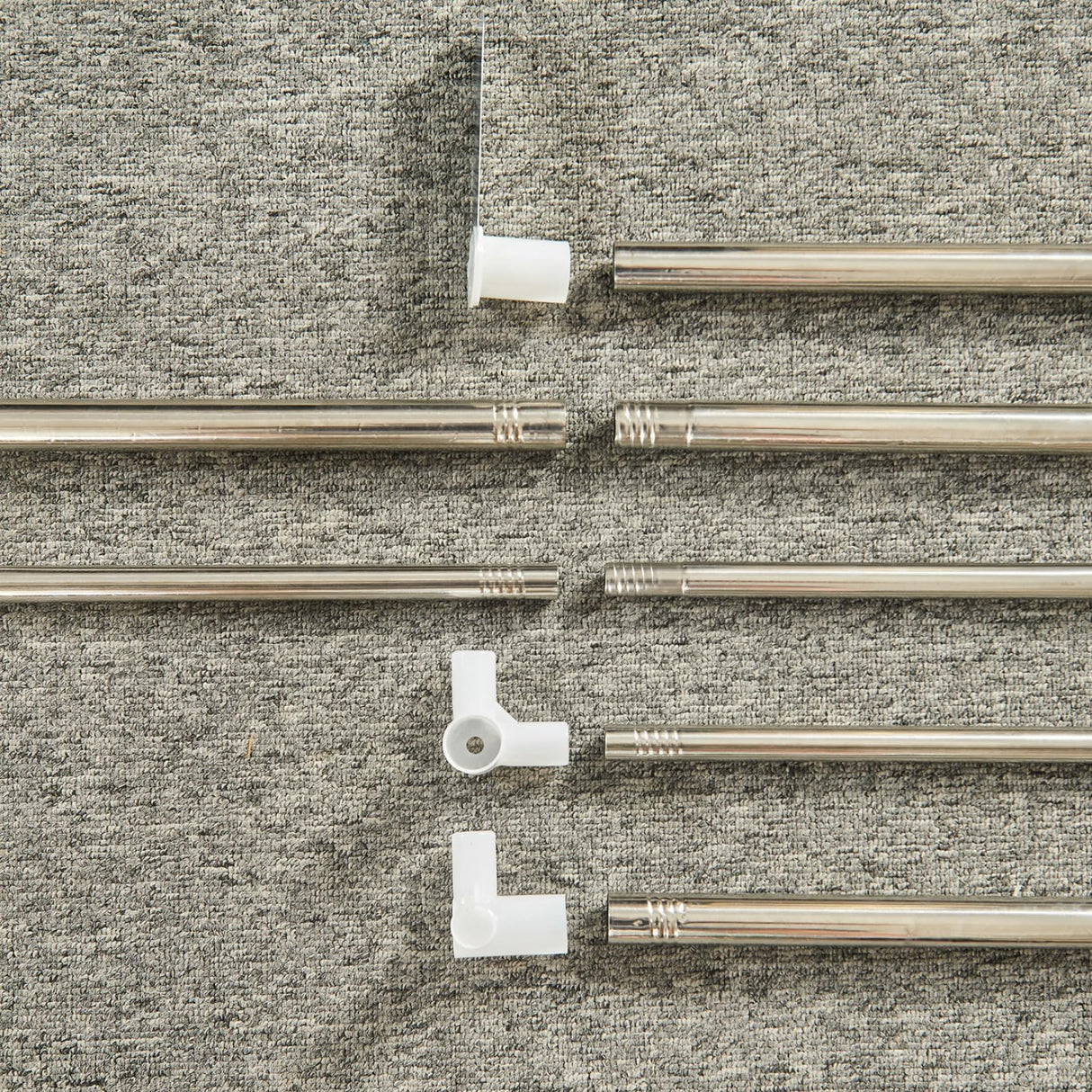 Beyeutao King Bed Canopy Frame Stainless Steel Four Poster Bed Frame Four Poster Bed Curtains Frame 4 Poster Mosquito Net Frame for Bed Play Tent Frame Outdoor or Indoor. Beyeutao