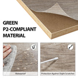 Yaheetech Farmhouse Round End Table with Storage Shelf, 2 Tier Side Table with Metal Frame and Sturdy Wood, Sofa Side Table for Living Room Small Spaces, Easy Assembly, Gray Yaheetech