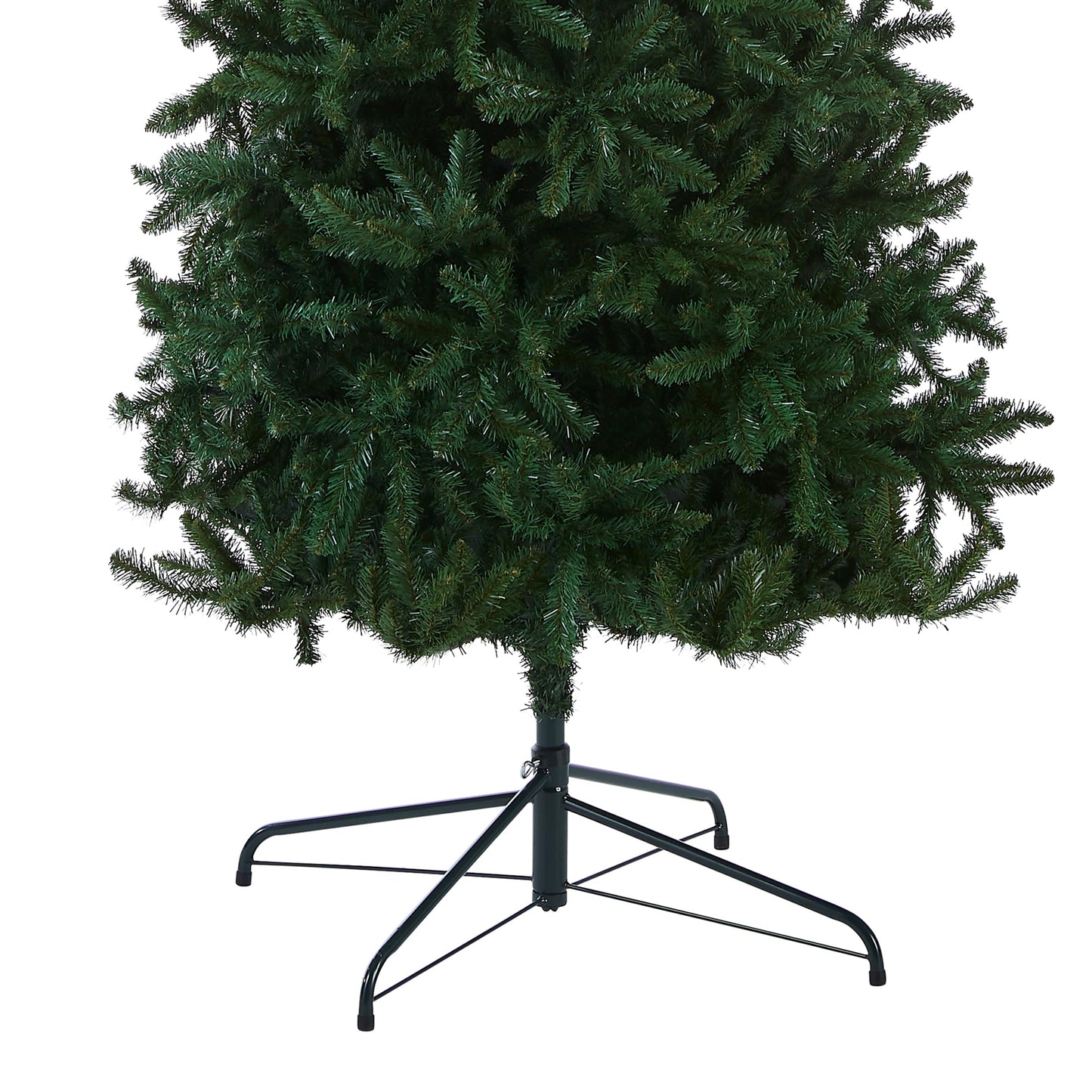 National Tree Company Artificial Slim Christmas Tree, Green, Kingswood Fir, Includes Stand, 14 Feet