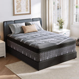 Niceclub 12 Inch Queen Mattress, Hybrid Memory Foam Innerspring Bed with Cooling Gel & Edge Support, Medium Firm Mattress in a Box for Side Sleeper, Back Pain Relief, CertiPUR-US Certified Niceclub