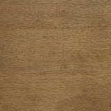 OSP Home Furnishings Deluxe Wood Banker's Desk Chair with Padded Seat, Adjustable Height and Locking Tilt, Fruitwood Finish and Brown Vinyl Office Star Products