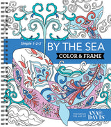 Color & Frame - By the Sea (Adult Coloring Book) New Seasons