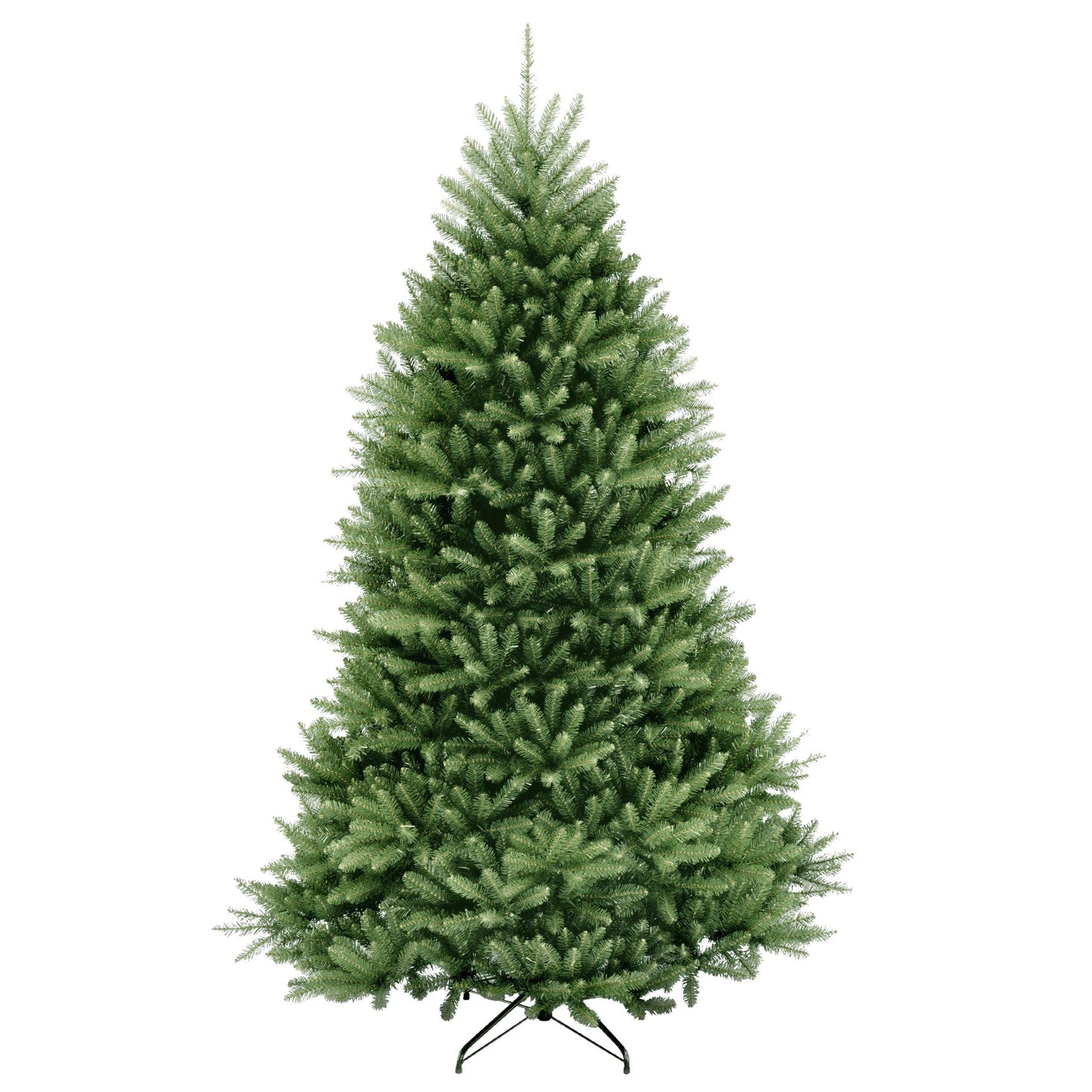 National Tree Company Artificial Full Christmas Tree, Green, Dunhill Fir, Includes Stand, 7.5 Feet