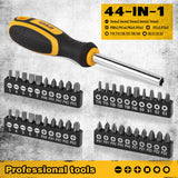 Magnetic Screwdriver Set with Case: 86-Piece Slotted Phillips, Hex, Torx, Precision, Nut Drivers, Driver Bits and Magnetizer, Ergonomic Handle, Ideal for Mechanics and Professionals ELEAD