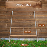 Chicken Roosting Ladder,Chicken Perch for coop,Chicken roosting Bars, Chicken coop Toys, Suitable for Chicken Run and Chicken Perch, Backyard Poultry, Farm Roost Toys for Chickens 55.1' L x 40.1' W YUMEKA