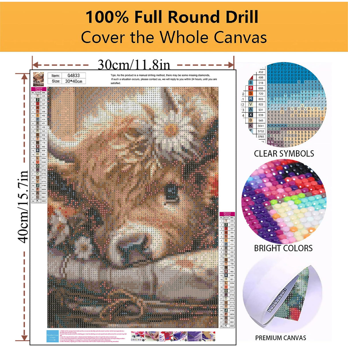 Mowana 2 Pack Cow Diamond Art Kits for Adults – Cow Diamond Painting Kits for Beginners, 5D DIY Farm Animals Highland Cow Rhinestone Art, Gem Art Craft for Home Decor & Farmhouse Wall Art 12x16 inch Mowana